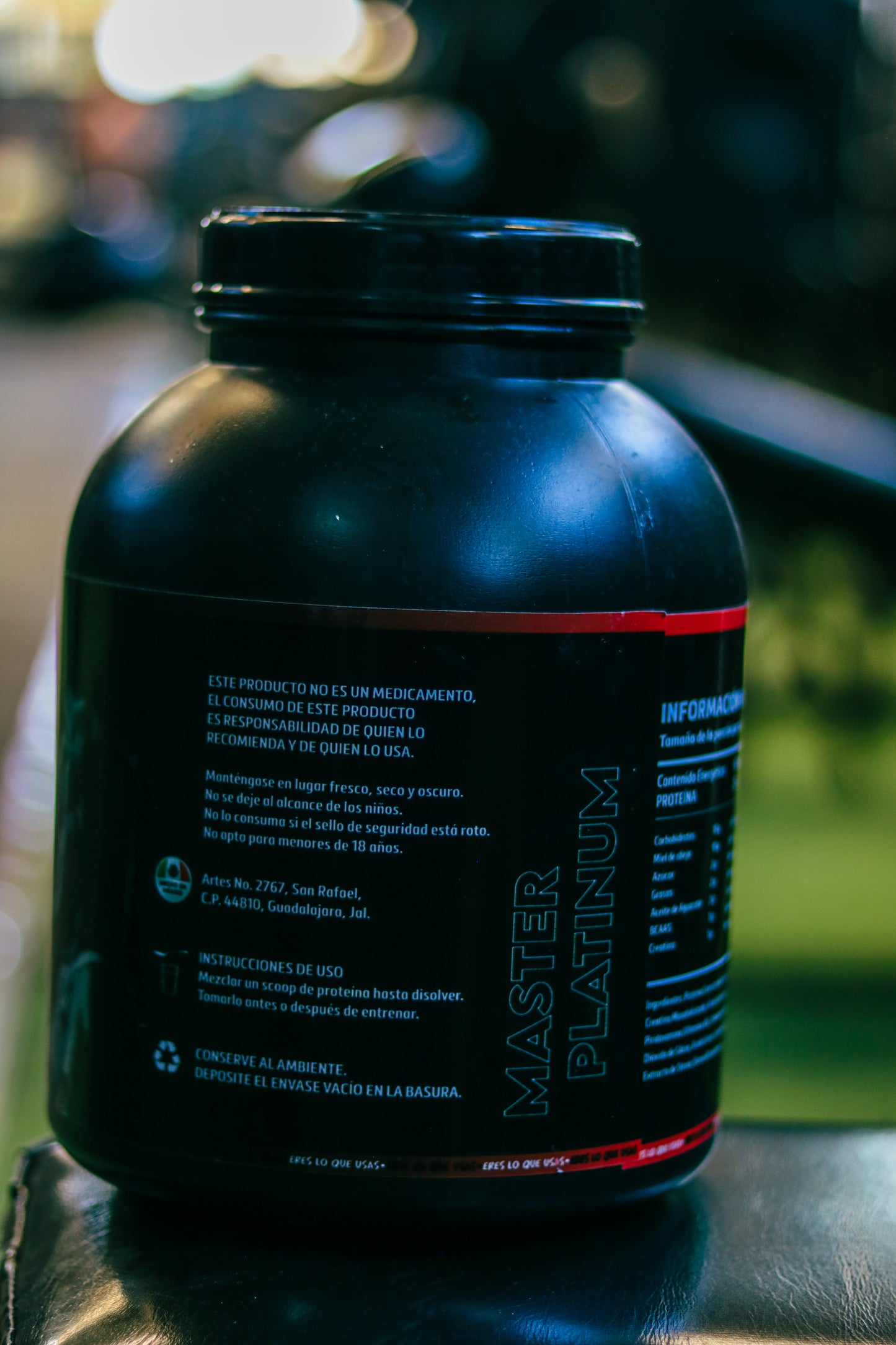 Proteína Master Platinum – Nutrición para resultados reales